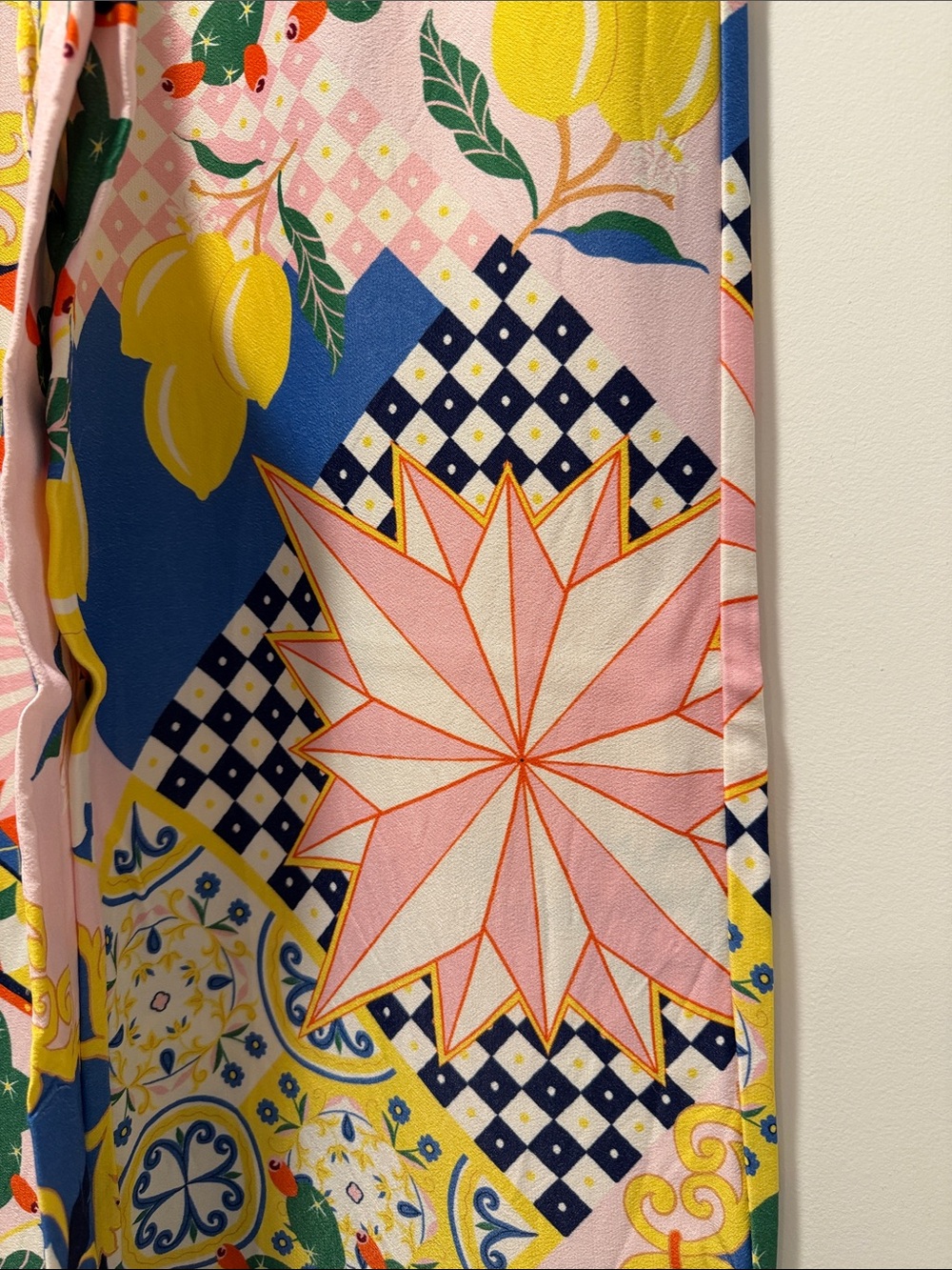 MAEVE Print Wide Leg Pant - Picture 3 of 8